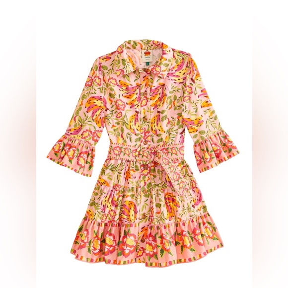 Farm Rio Ruffle Mini Dress- (Never Worn) - Picture 4 of 4